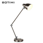 Lampe de bureau à LED chromée Botimi