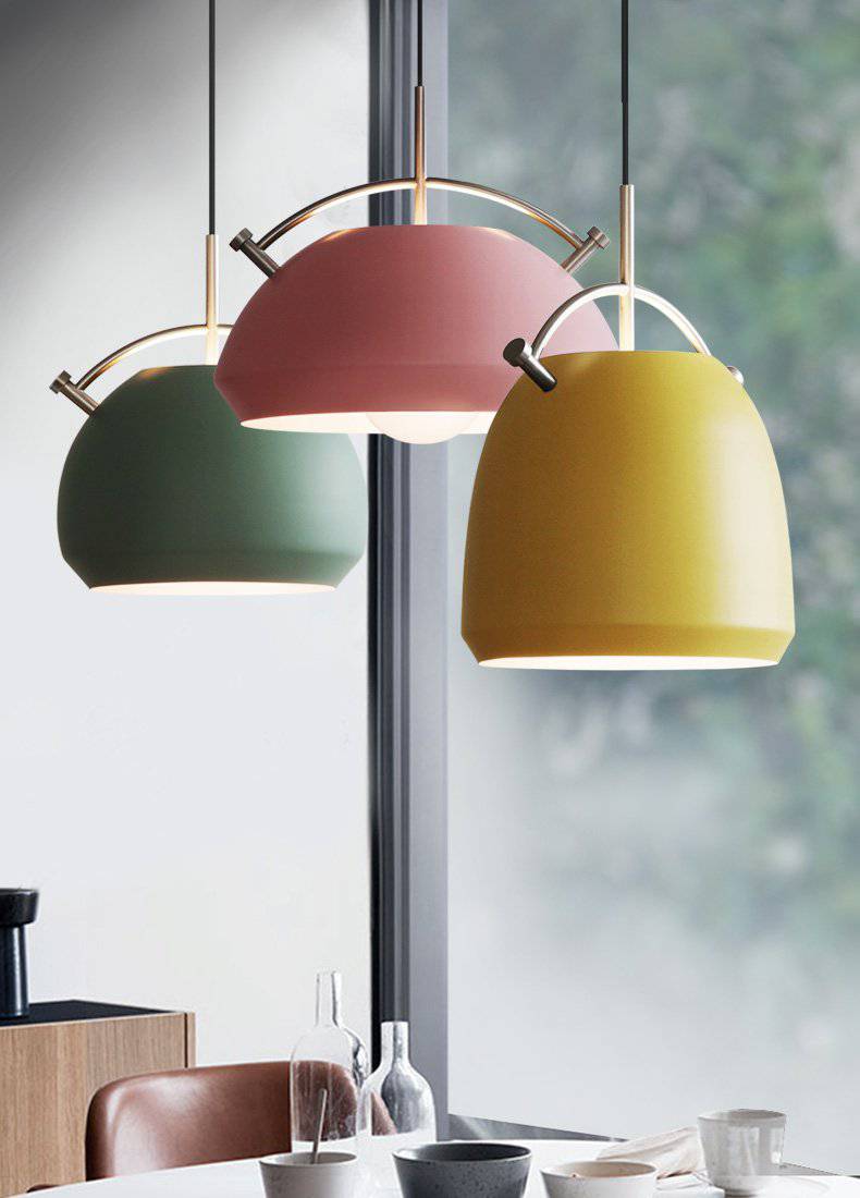 Suspension design moderne à LED en forme de marmite - vue 29 sur 32