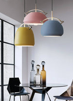 Suspension design moderne à LED en forme de marmite