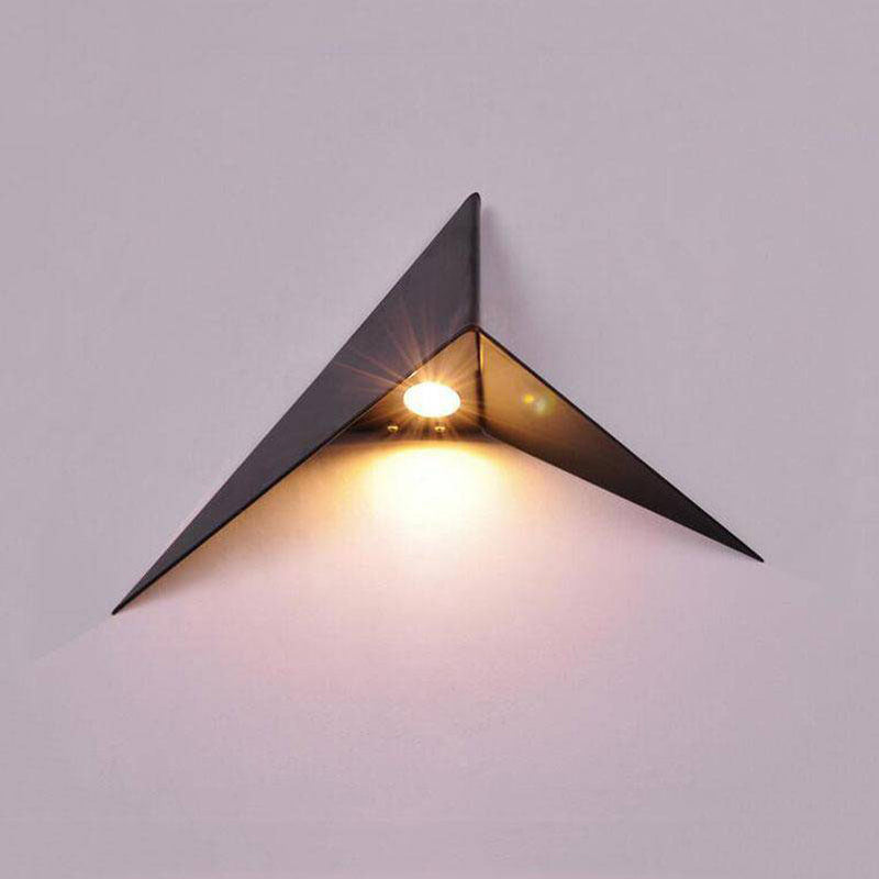 wall lamp Metal triangle LED wall design Loft