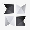Applique murale LED design Solfart (noir ou blanc)