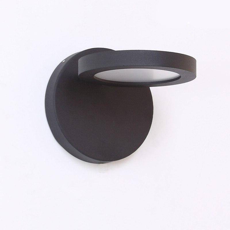 wall lamp black LED wall light with modern Wall disc