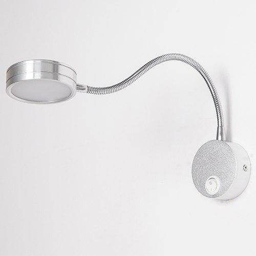 LED reading lamp to be put on or fixed on a wall