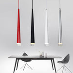 Suspension design LED en forme de cône (plusieurs couleurs)