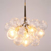 Lustre design avec bulles en verre Modern