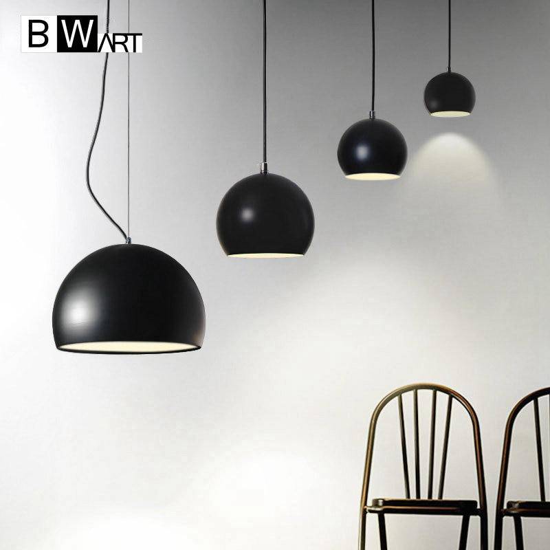 Design pendant light in open ball Hemisphere