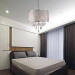 Suspension LED en cristal moderne