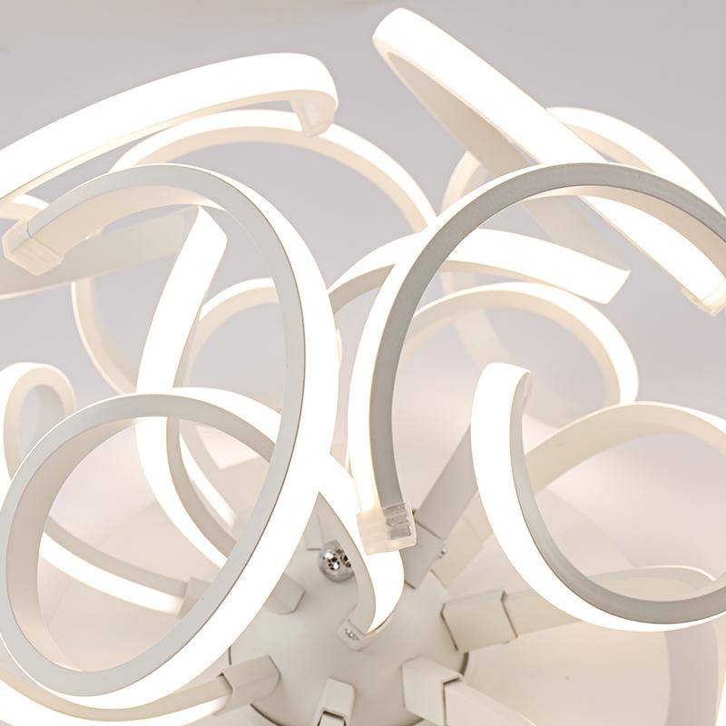 Plafonnier design LED Aluminum - vue 6 sur 6