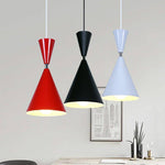 Suspension Modern en aluminum de couleur