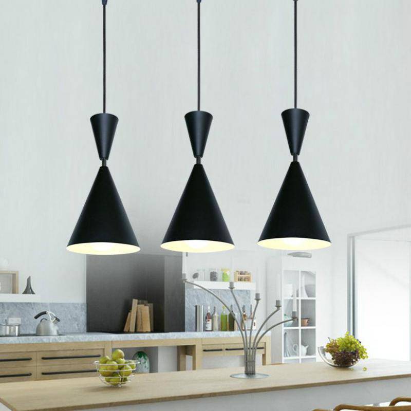 Suspension Modern en aluminum de couleur - vue 6 sur 6