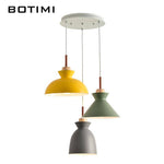 Suspension design moderne à LED de couleur Lamps