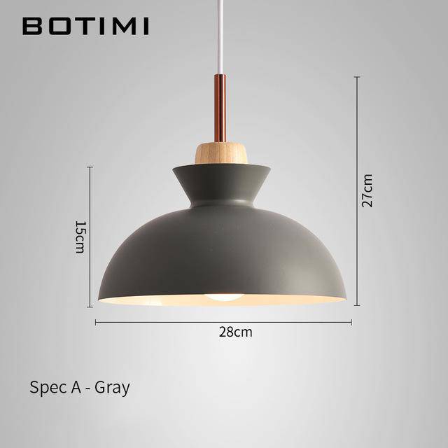 Suspension design moderne à LED de couleur Lamps