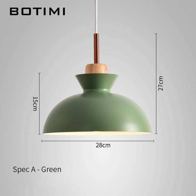 Suspension design moderne à LED de couleur Lamps