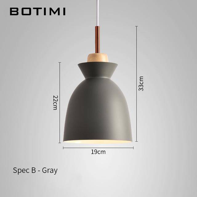 Suspension design moderne à LED de couleur Lamps