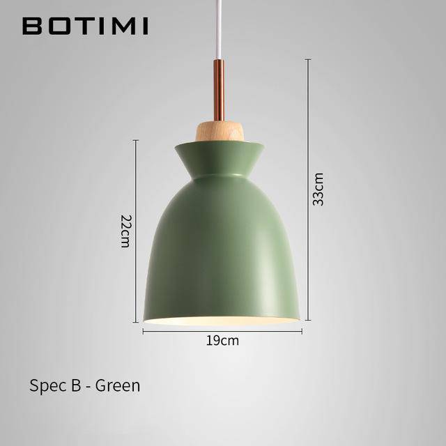 Suspension design moderne à LED de couleur Lamps