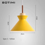 Suspension design moderne à LED de couleur Lamps