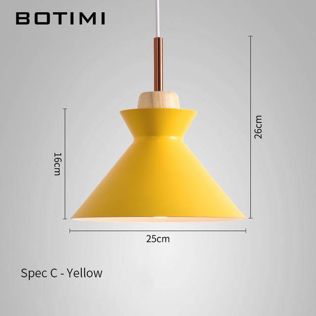 Suspension design moderne à LED de couleur Lamps