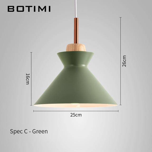 Suspension design moderne à LED de couleur Lamps
