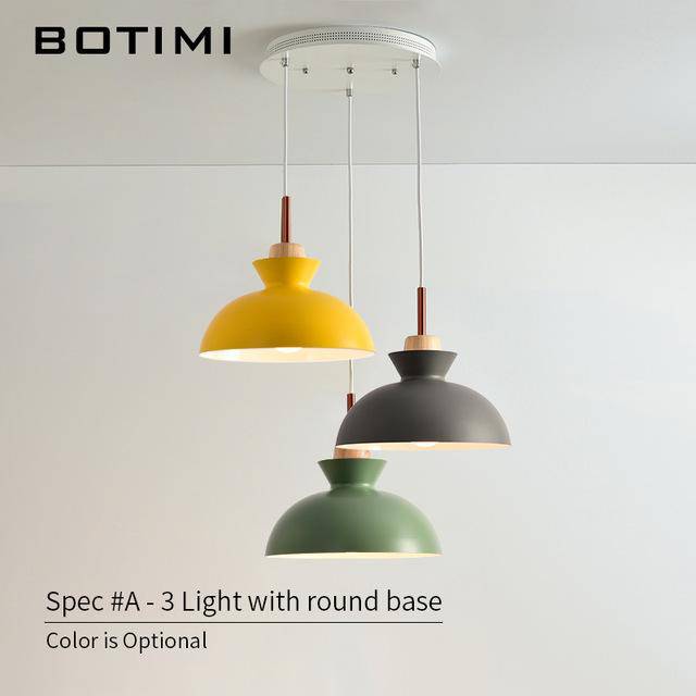 Suspension design moderne à LED de couleur Lamps