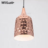 Suspension chromé en plusieurs formes avec ronds Polka