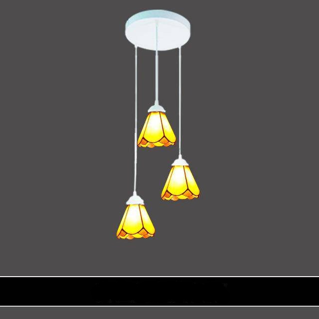 Suspension design en verre de couleurs Mediterranean - vue 7 sur 18