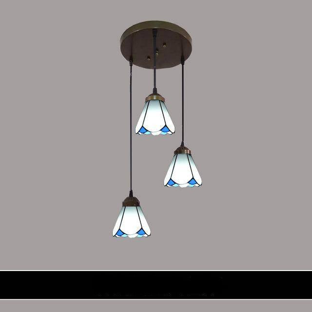 Suspension design en verre de couleurs Mediterranean - vue 16 sur 18