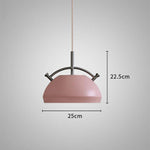 Suspension design moderne à LED en forme de marmite