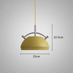 Suspension design moderne à LED en forme de marmite