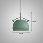 Suspension design moderne à LED en forme de marmite