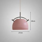 Suspension design moderne à LED en forme de marmite