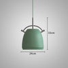 Suspension design moderne à LED en forme de marmite