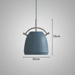 Suspension design moderne à LED en forme de marmite