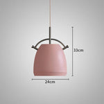 Suspension design moderne à LED en forme de marmite