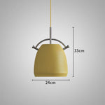 Suspension design moderne à LED en forme de marmite
