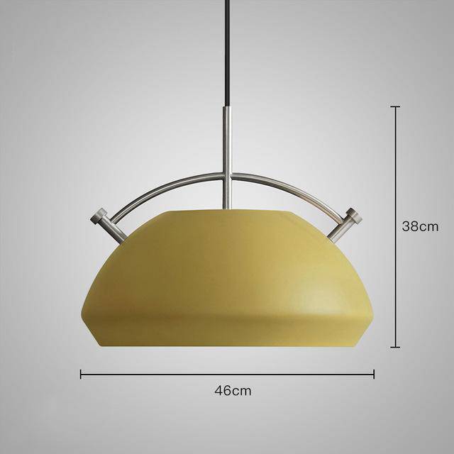 Suspension design moderne à LED en forme de marmite