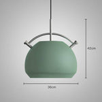 Suspension design moderne à LED en forme de marmite