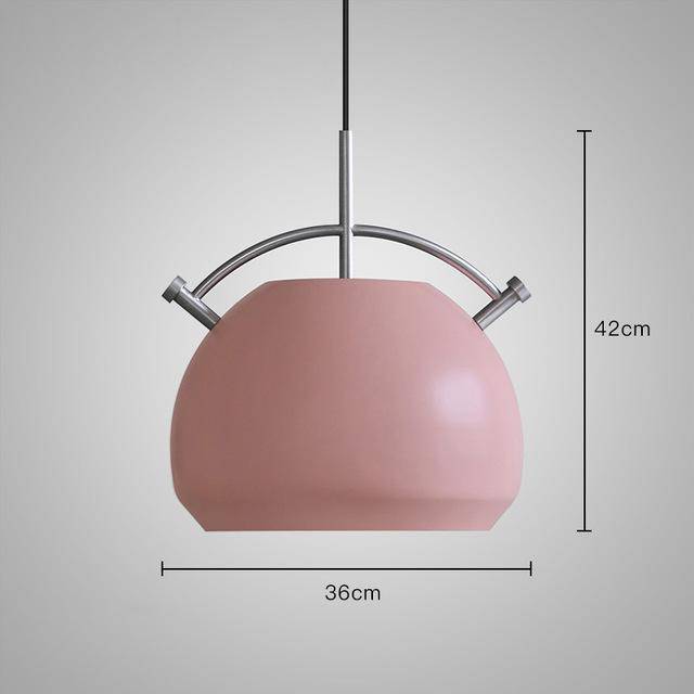 Suspension design moderne à LED en forme de marmite