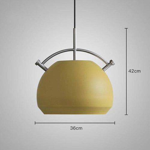 Suspension design moderne à LED en forme de marmite