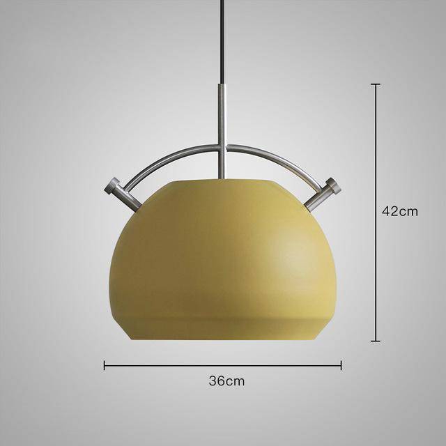 Suspension design moderne à LED en forme de marmite - vue 16 sur 32