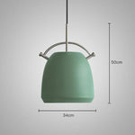 Suspension design moderne à LED en forme de marmite