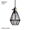 Suspension cage style vintage retro Socket