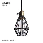 Suspension cage style vintage retro Socket