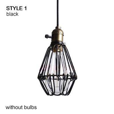 Suspension cage style vintage retro Socket