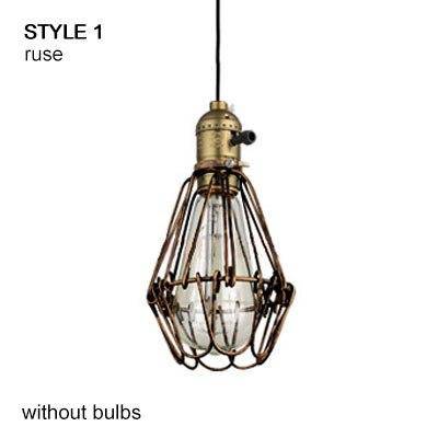 Suspension cage style vintage retro Socket