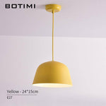 Suspension design à LED de couleur Macaron