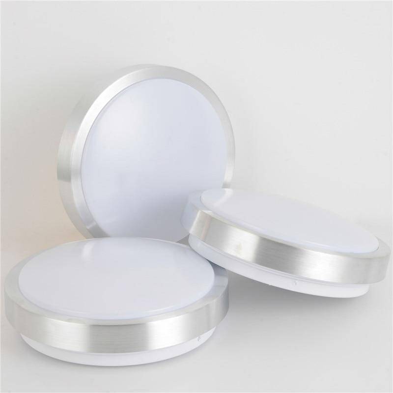 Round chrome-plated LED ceiling lamp waterproof Sensor