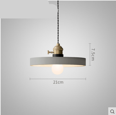 Design LED pendant light in shape cement