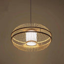 Suspension design ovale en bambou Chandy