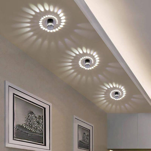 Galería Lámpara LED de techo o de pared con efecto de color