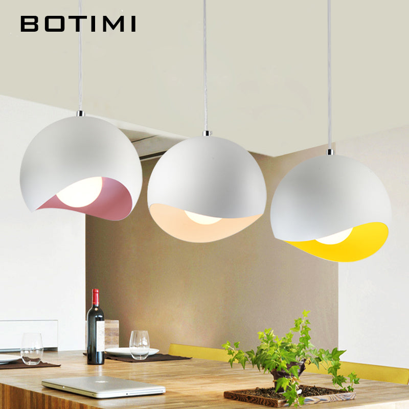 Suspension design en boule ouverte de couleur Botimi - vue 7 sur 15
